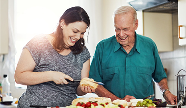 Resident recreation kitchen